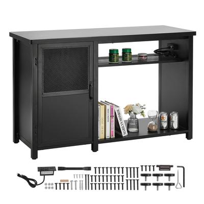 Aquarium Stand Reptile Tank Stand with Storage, Cabinet and Hardware Kit