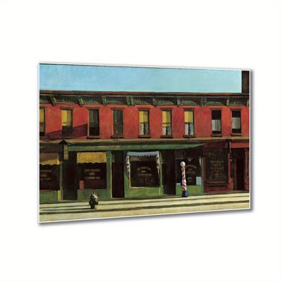 TEMU 1pc Vibrant Canvas Art Print - , --early-sunday-morning, Wall Art Canvas Poster Room Home Apartment Canvas Wall Art Paintings Decoration Image