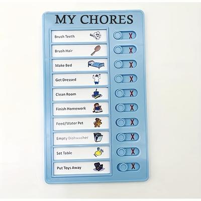 TEMU Portable Household Table And Memo Board - Detachable Message Board With Punching, For Daily List And Home Decoration, Rv Note Inspection Table Image
