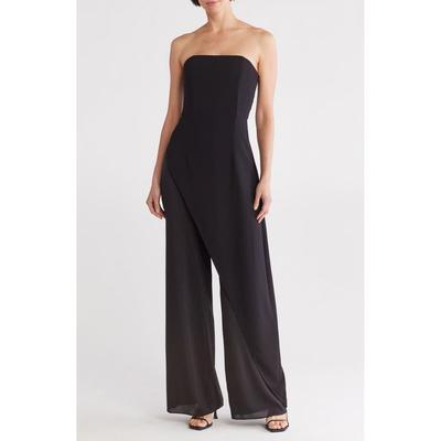 Alondra Strapless Jumpsuit - Black - Alice + Olivia Jumpsuits