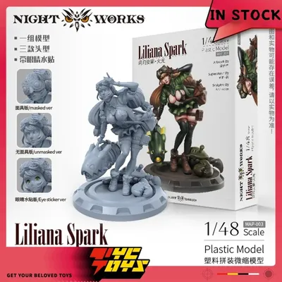 Auf Lager Nachtwerkstatt NIGHTWORKS Liliana Firelight NIGHTWORKS Crimson Blade Nana 1/48 Image