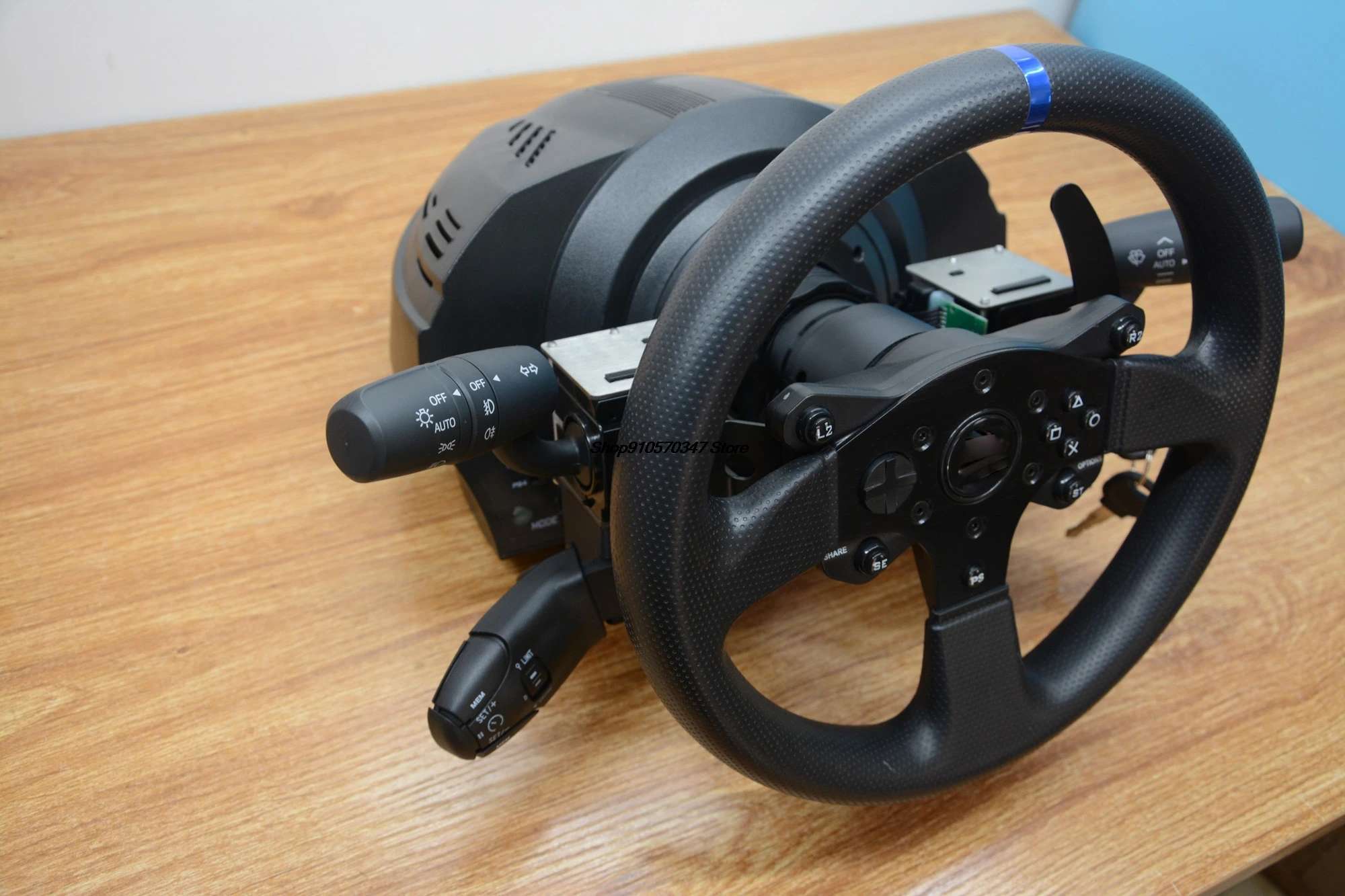 Simulator Spiele Lenkrad Blinker Wischer KIT Für Thrustmaster T300 RS/GT Automatische Rebound Tempomat SCHLÜSSEL Schalter Image