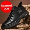 Neue Männer Leder Schuhe Atmungsaktive Lace Up Casual Schuhe Handgemachte Mann Schwarz Kleid Schuhe