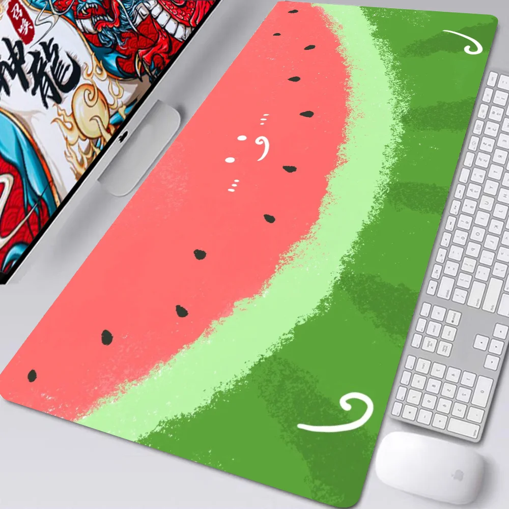 1pc coole Wassermelone im Sommer Boden matte Maus matte Schreibtisch matte mit Pad Gaming Zubehör Prime Gaming xxl Tastatur Pad Polster matte