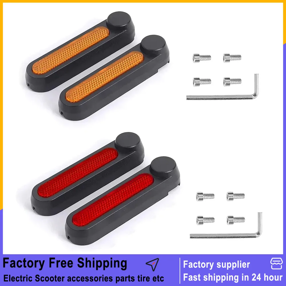 Für Ninebot F2 F2 Plus F2 Pro Elektrische Roller Teile Hinterrad Dekorative Abdeckung Schutz Reflektor Shell Reflektierende Abdeckung Image