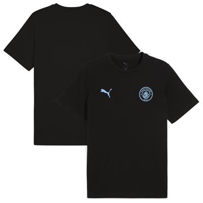 Manchester City Puma FtblEssentials T-Shirt – Schwarz Image