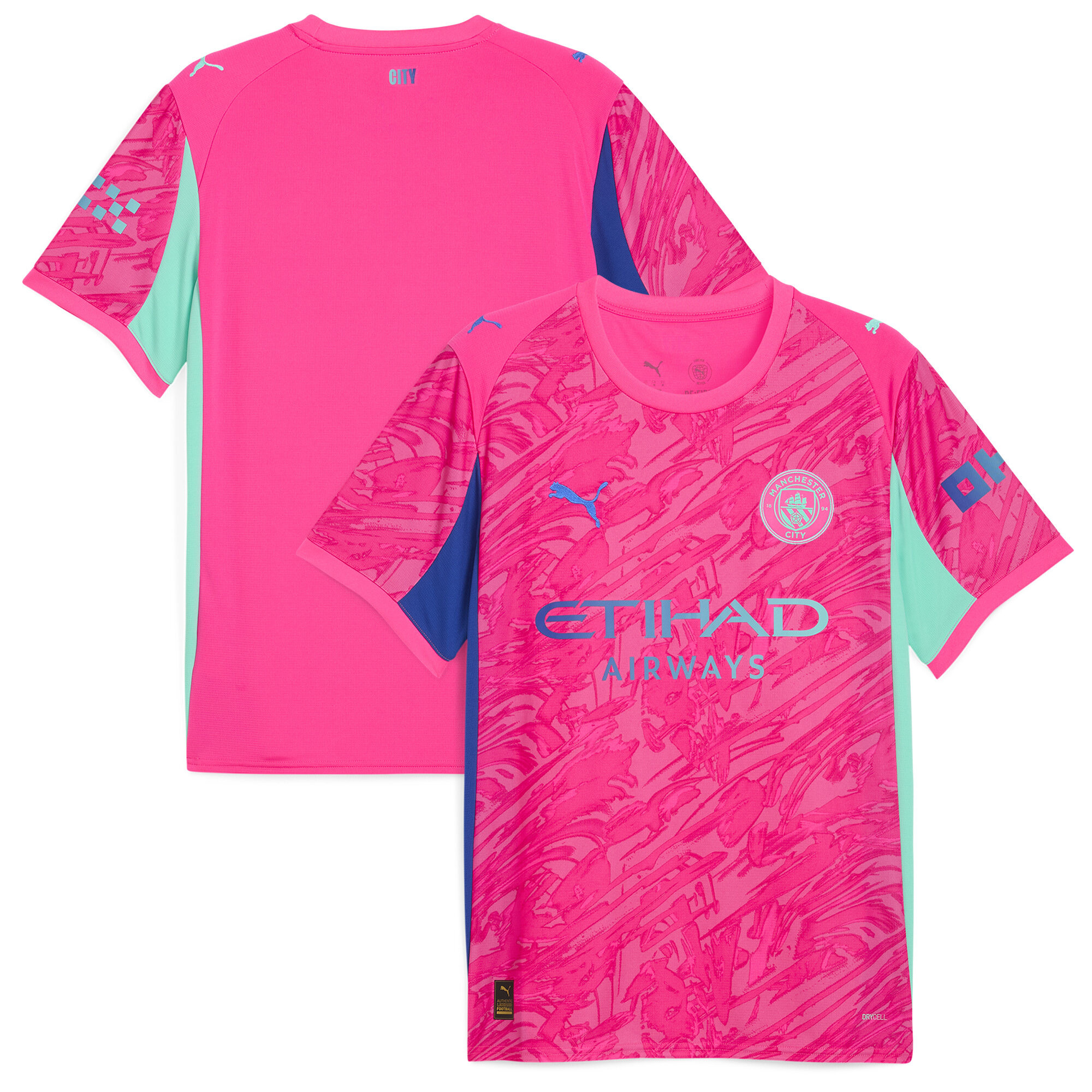 Manchester City PUMA Torwartstrikot 2025-26 - Rosa Image