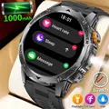 LIGE 1000mAh Batteria Super Capacità Uomini Adulti Smart Watch Schermo Grande da 1.7 pollici Chiamata Bluetooth IP68 Impermeabile SmartWatch Sport