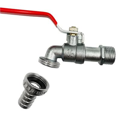 Outdoor Faucet Antifreeze Garden Zinc Alloy Villa Outdoor Watering Single Cold Faucet Single Outlet Spout Horticultural Spout