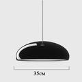 Lampada a sospensione a LED, plafoniera a filo, plafoniera a LED in metallo da 35 cm, plafoniera rotonda moderna, lampada da soffitto per soggiorno, corridoio