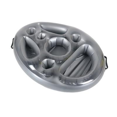 Floating Drink Holder for Pool, Floating Cabana Bar, Hot Tub Drink Holder for Adults, Inflatable Pool Accessories