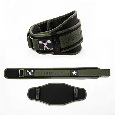 Weightlifting Fitness Belt Heavy Equipment Training High Intensity Squat Deadlift Gym Nylon Waist