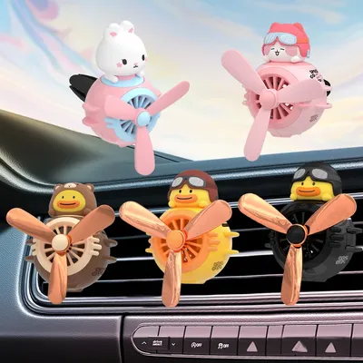 New Car Air Outlet Aromatherapy Car Creative Gifts Car Accessories Propeller Aromatherapy Ornaments