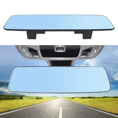 2.5D Full Creen HD Glass Car Interior Rear View Mirror 3000R Micro Curvature Lens Anti-glare