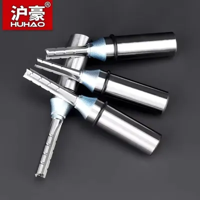 HUHAO 12.7mm Straight Milling Cutter TCT Trimming Slotting Wood CNC Router Bit MDF Engraving Carbide
