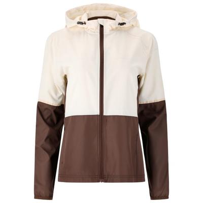 ENDURANCE - Women's Kinthar Jacket with Hood - Laufjacke Gr 46 braun/weiß Image