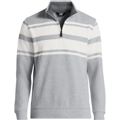 Brushed Rib Half Zip Jumper, Men, size: 46-48, regular, Misc, Cotton, by Lands' End