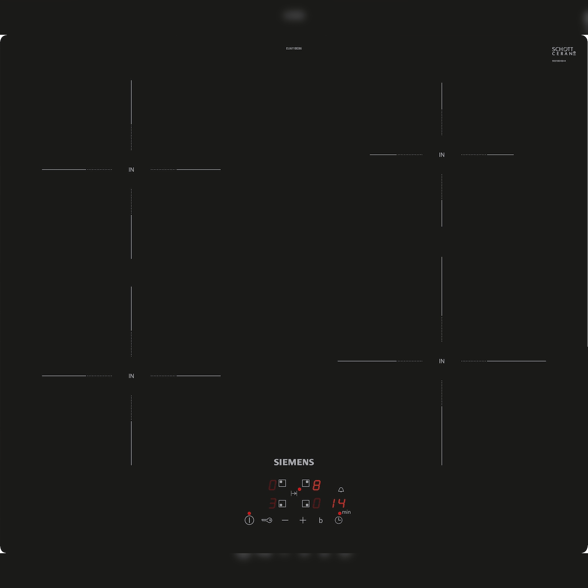 Siemens Induktion Kochfeld EU611BEB6E Autark 60 cm Image