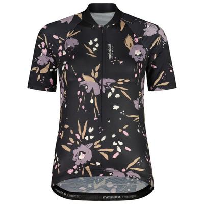 Maloja - Women's VilsaM. AOP 1/2 - Radtrikot Gr XL schwarz/grau Image