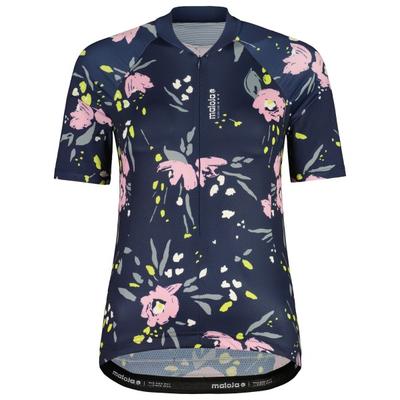 Maloja - Women's VilsaM. AOP 1/2 - Radtrikot Gr S blau Image