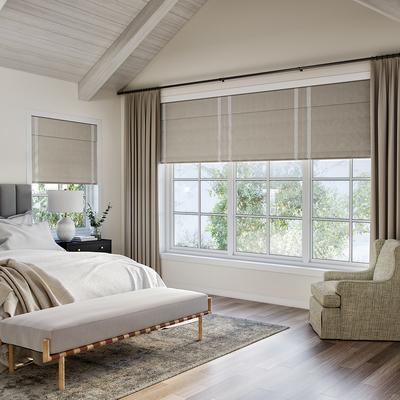 Classic Standard Fold Roman Shades | 24" x 36"