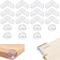 Lot de 17 Coin de Table Protection Bebe Protege Coin de Table Protection Meuble Protecteur de Bord