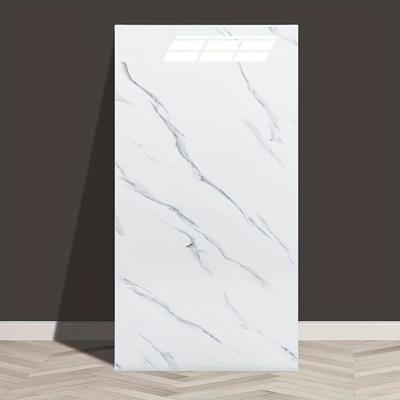 TEMU 24pcs Marble Peel And Stick Wallpaper-self-adhesive Wallpaper For Kitchen Backsplash, Bathroom, Living Room-removable Marble Contact Paper For Countertop, Shower Tile, Furniture-covers Old Walls Image