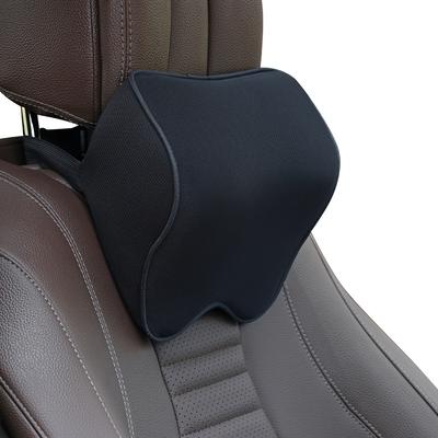 TEMU Ultra-comfortable Car Headrest, Car Neck Pillow, Soft Car Headrest With Adjustable Shoulder Strap, Made Of 100% Memory Foam And Breathable Removable Pillowcase, Designed For . Image