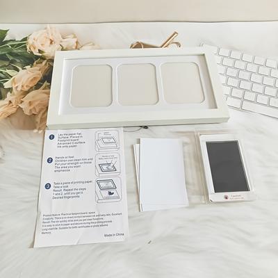 TEMU Hand And Photo Frame Year Days Commemorative Display Table Picture Frame Wall Hanging Hand And Photo Frame Image