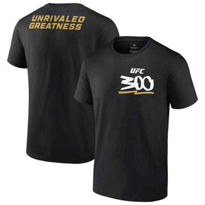 UFC 300 Unrivaled Greatness T-Shirt – Schwarz – Herren Image