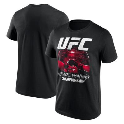 UFC Touch Gloves T-Shirt - Black - Mens Image