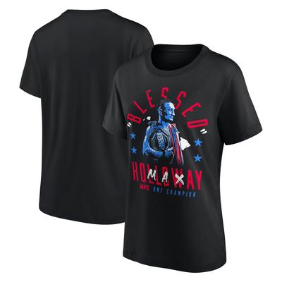UFC Max Holloway Blessed BMF Champion T-Shirt – Schwarz – Damen Image