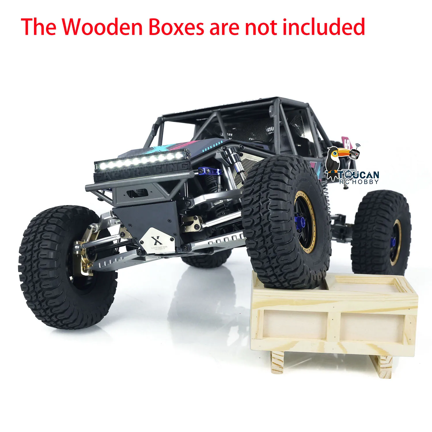 1/8 Capo U4 Queen RC Crawler Car CD1582X RTR 2 Geschwindigkeiten RC Car Light Sound Smoke Unit RC Toys RC Off Road Racing Vehicles Boy Gift