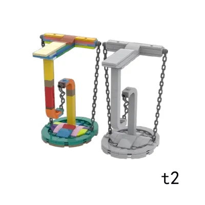 Spot MOC-48551 48167 kreative Regal DIY kleine Partikel Montage Bausteine pädagogisches Spielzeug Image