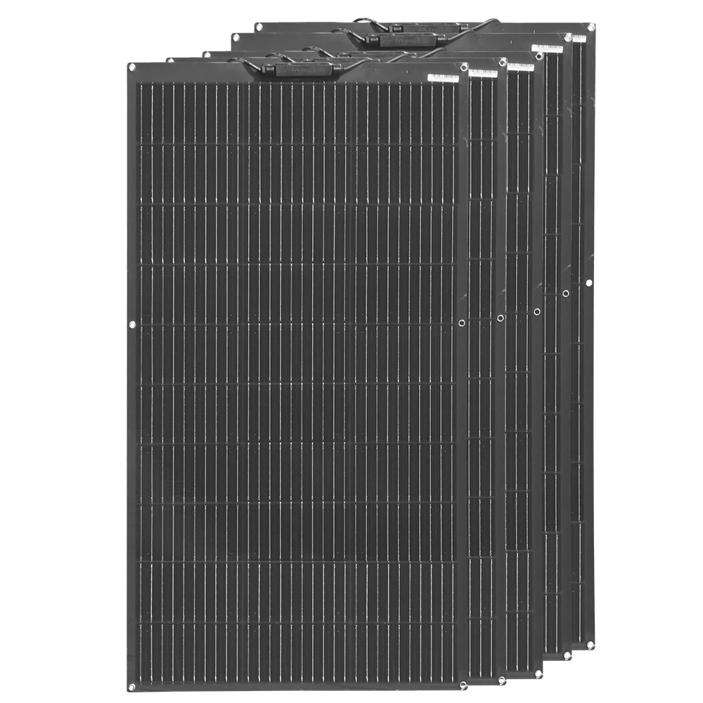 XINPUGUANG solarpanel flexibel solarpaneele 1000W 600W 500W 400W 300W 200W 100W solar panels 12v Flexible Photovoltaik-Solarplatte 1 Stück – 10 Stück Solarmodule camping equipment wohnmobil
