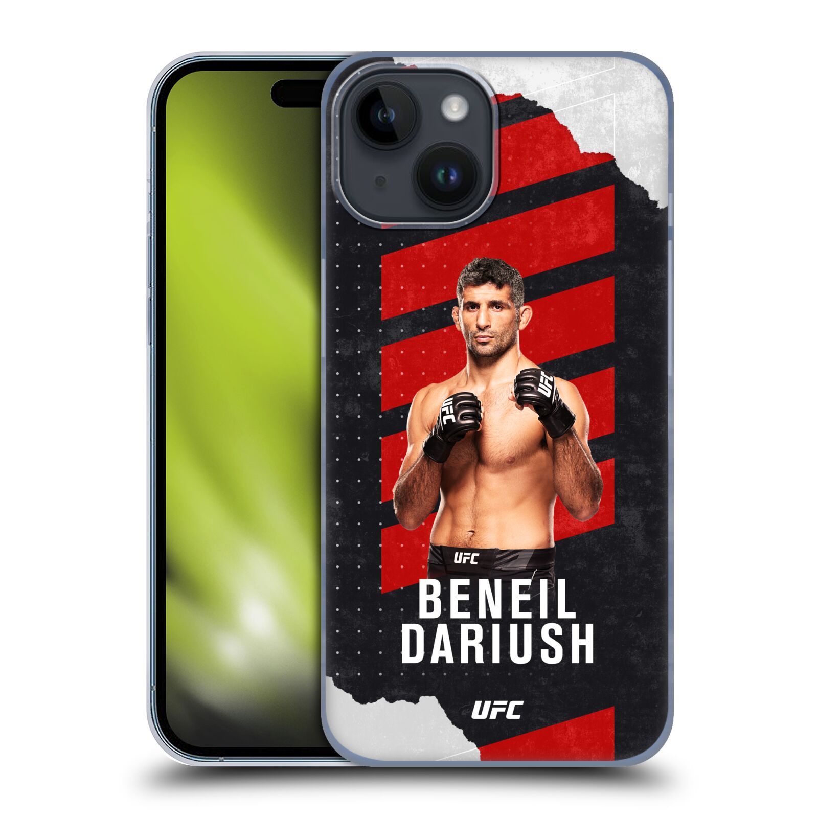 UFC Beneil Dariush Fight Card Phone Case - iPhone Image