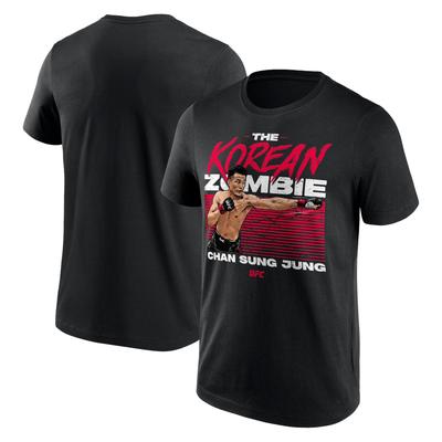 UFC Chan Sung Jung The Korean Zombie T-Shirt - Black - Mens Image