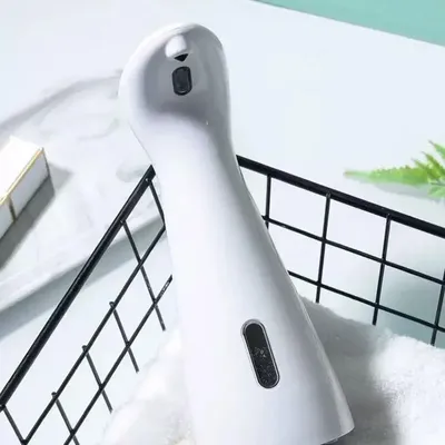 Heißer Verkauf Automatische Sensor Seife Spender Weiß Hohe Qualität Abs Wasserdichte Hand Seife Sensor Badezimmer Smart Waschen Handstück
