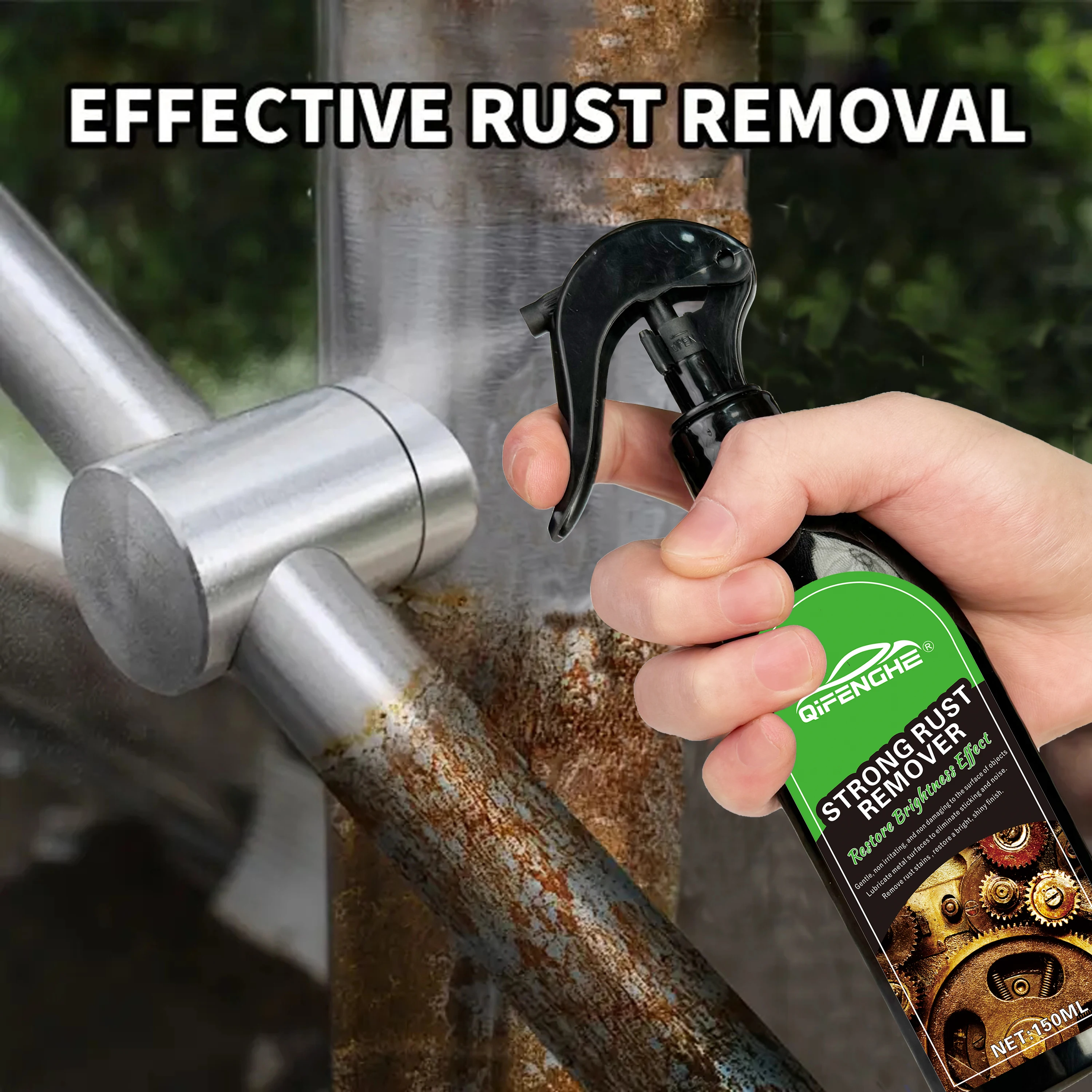 Auto Anti-Rost Entferner Multifunktionale Universal Teile Wartung Mittel Reinigung Entrosten Spray Reiniger Metall Eisen Rost Entferner Image