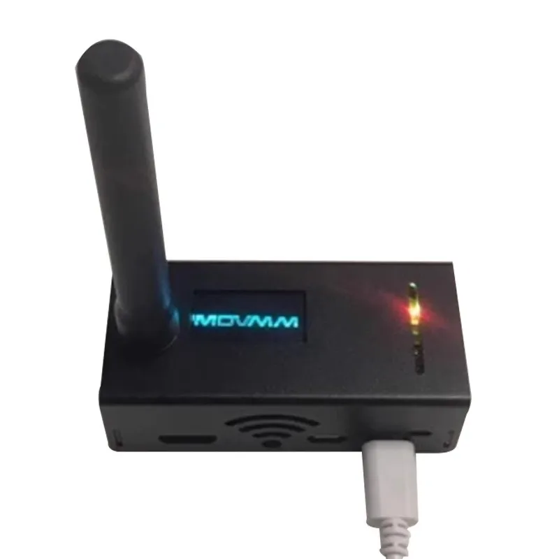 Neuer zusammengebauter Simplex/Duplex MMDVM Hotspot unterstützt P25 DMR YSF NXDN mit Raspberry Pi Zero W OLED + Antenne 16G Kartenetui Image