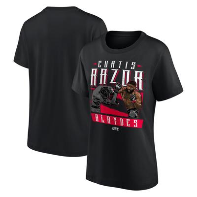 UFC Curtis Blaydes Razor T-Shirt – Schwarz – Damen Image