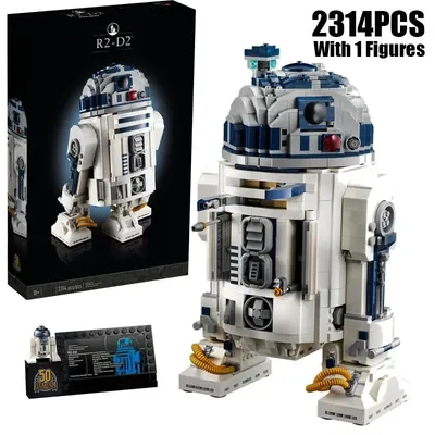 2314PCS oder 1050PCS Space War R2-D2 Droid Figur Roboter Bausteine 1 Abbildung MOC Bau Ziegel Image
