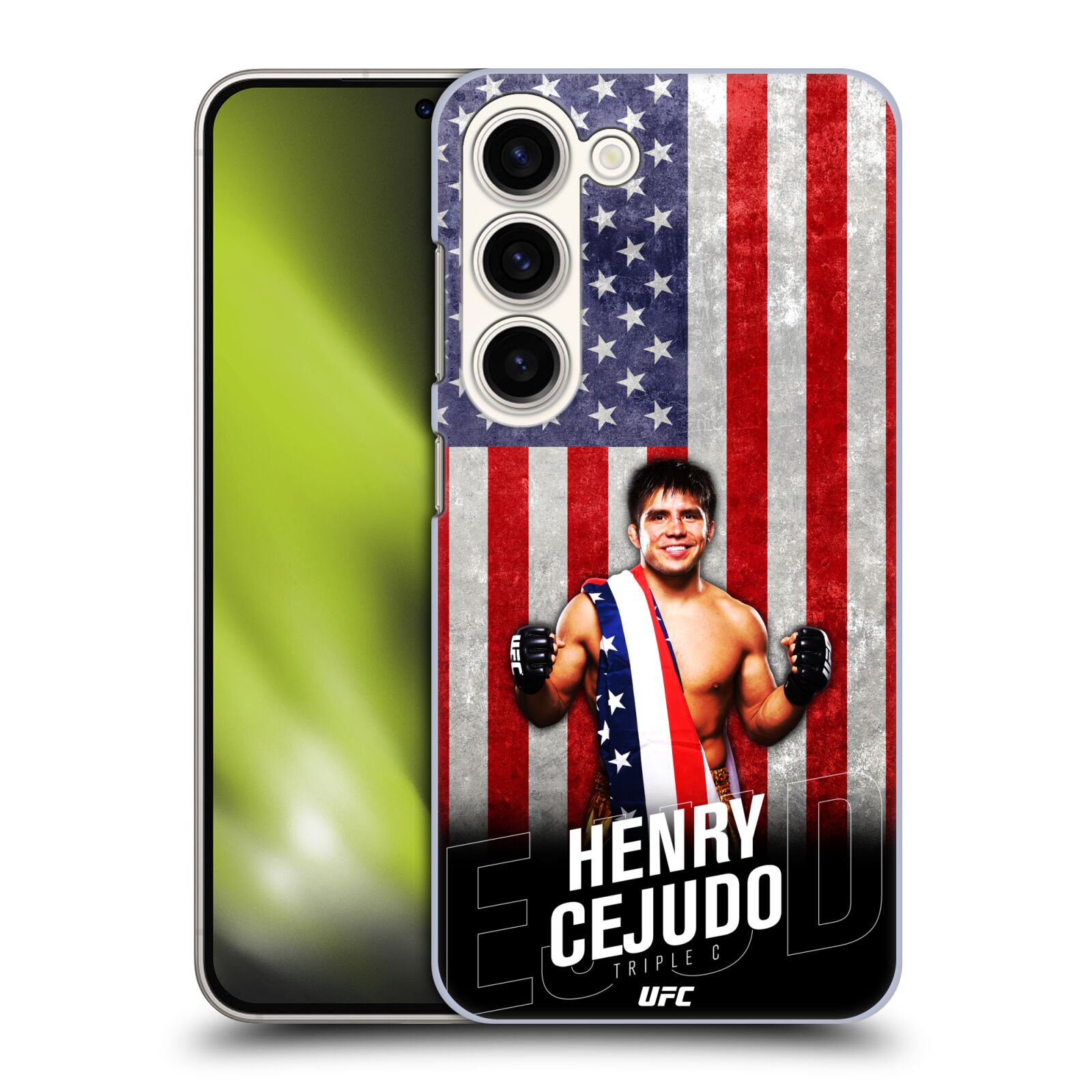 UFC Henry Cejudo US Flag Phone Case - Samsung Image