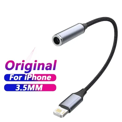 Audio-OTG-Adapter für iPhone 14 13 12 11 Pro Max Aux-Buchse Kopfhörer 3,5 mm auf Kopfhöreranschluss Image