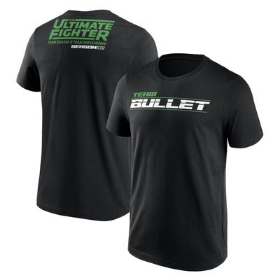 UFC The Ultimate Fighter Team Bullet T-Shirt - Schwarz - Herren Image