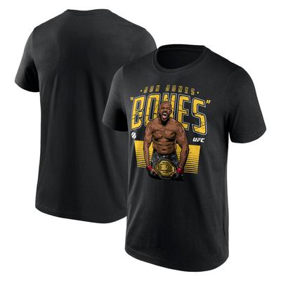 UFC Jon Jones Bones Champion T-Shirt - Black - Mens Image