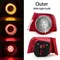 Feu antibrouillard pour pare-choc arrière, pour Peugeot 308CC/C3 2008 – 2014 et citroën C3-XR RHD 2025