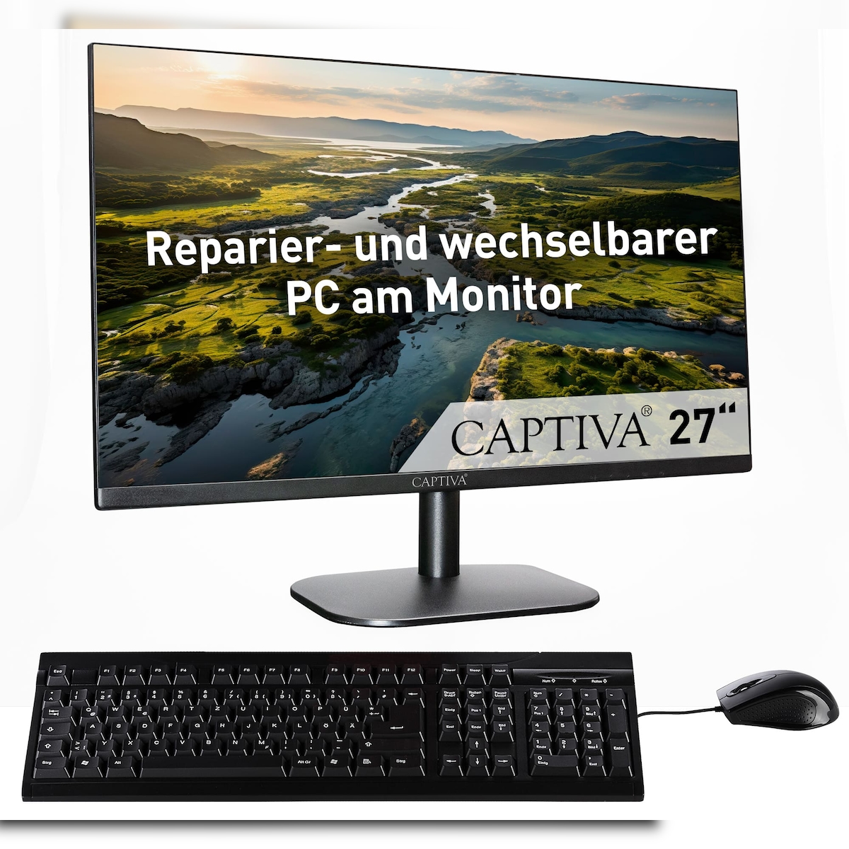 Captiva All-in-One Power Starter I84-954 (27.0"/Ultra 5-125H/1TB/32GB/WLAN/w/o OS) Image
