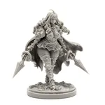 Kits de modèles en résine de soldat de beauté 38mm, figurine beauté incolore et auto-assemblée