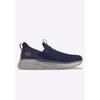 Slip-On Sneaker LOTTO, Gr. 45, navy, grau, Textil, sportlich, Schuhe, Slipper, Sommerschuhe